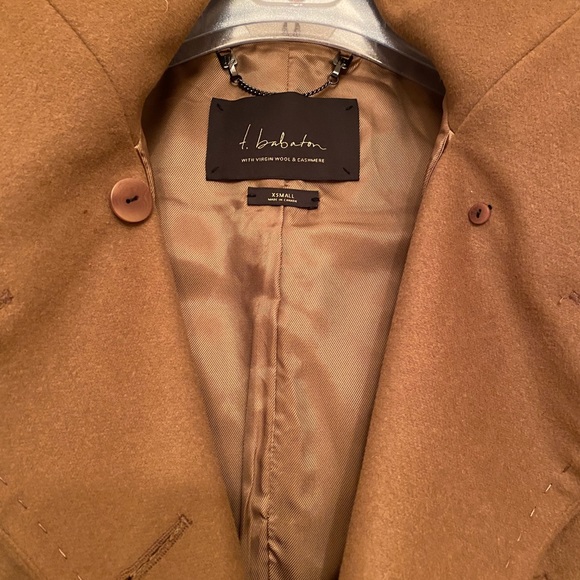 Aritzia T. Babaton Howell Wool Cashmere blend Coat - Picture 5 of 8